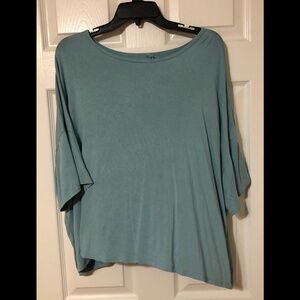 Light Blue Batwing T-Shirt